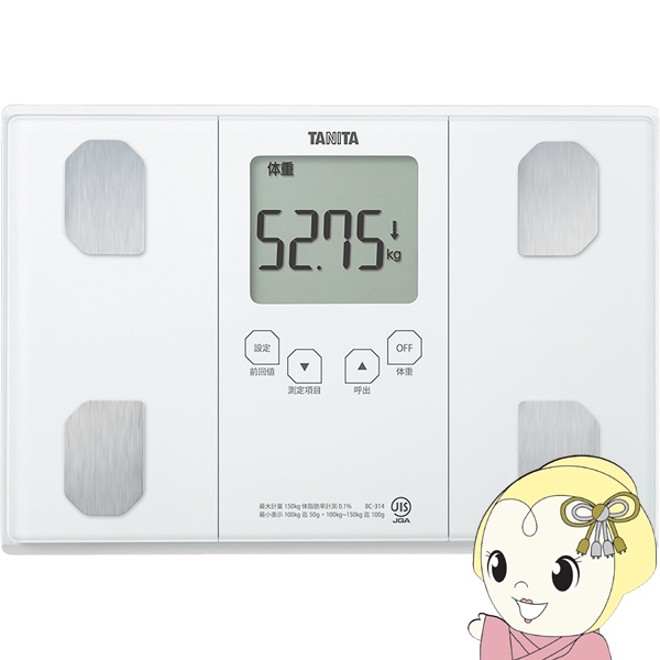 ̑gv ^j^ TANITA BC-314 WH p[zCg  o^5l b ̎b bӗ BMI/srm