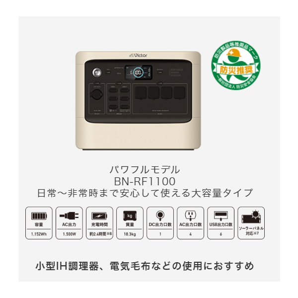 予約]ポータブル電源 大容量 充電池 充電器 防災 USB 3Way出力
