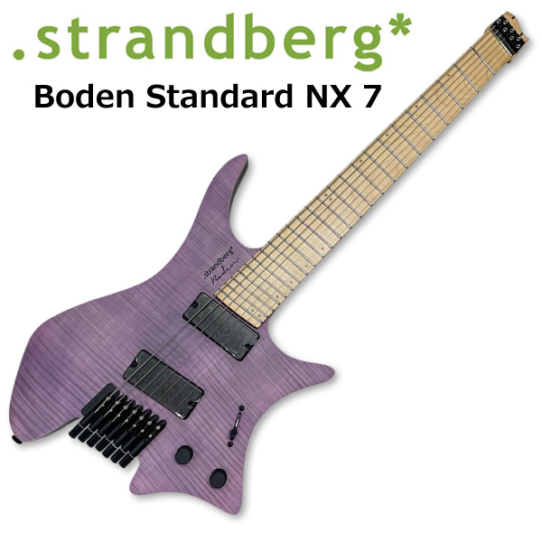 エレキギター Boden Standard NX 7 Purple strandberg ストランド