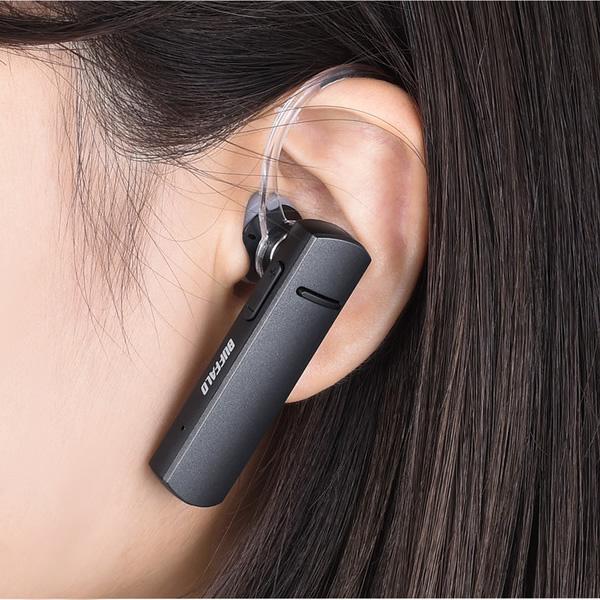 片耳ヘッドセット バッファロー BUFFALO  Bluetooth対応 BSHSBE200BK｜gioncard｜02
