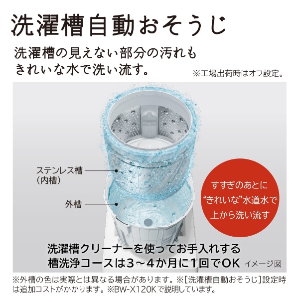 洗濯機 【標準設置込み】日立 HITACHI 縦型洗濯乾燥機 ビートウォッシュ 洗濯8.0kg 乾燥4.5kg ヒーター乾燥 ホワイト BW-DV80K-W/srm | 日立 | 07