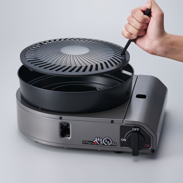 イワタニ カセットガススモークレス焼肉グリル やきまるスリム ホームメイドシリーズ CB-SLG-3 /srm | Iwatani | 03