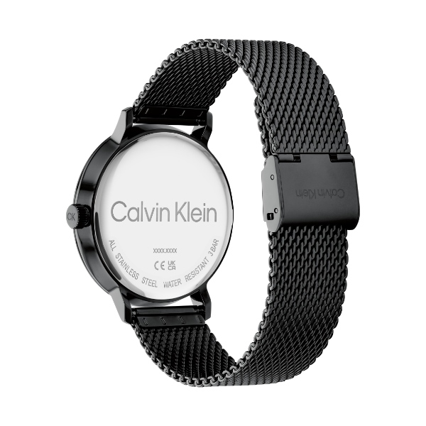 【正規品】カルバンクライン Calvin Klein 25200046 腕時計 ブラックサンレイダイヤル モダン メッシュブレスレット メンズ/srm｜gioncard｜03