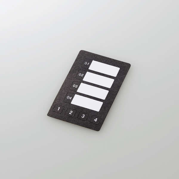 ELECOM エレコム SDカードケース SD microSD カード ケース 4枚 収納 CMC-06NMC4｜gioncard｜09