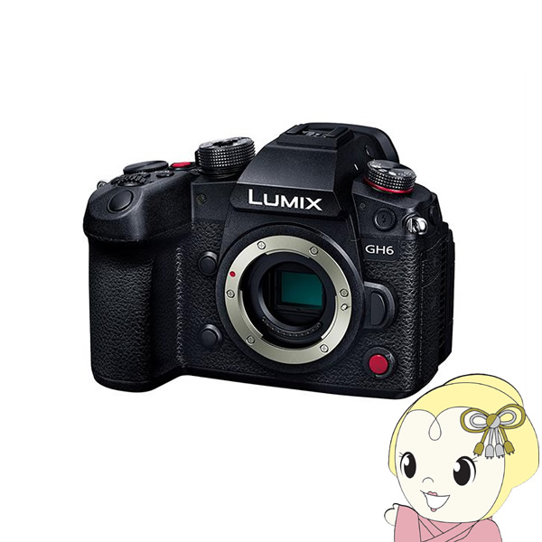 パナソニック ミラーレスデジタル一眼カメラ LUMIX DC GH6 ボディ/srm :DC GH6 K:スーパーぎおん ヤフーショップ