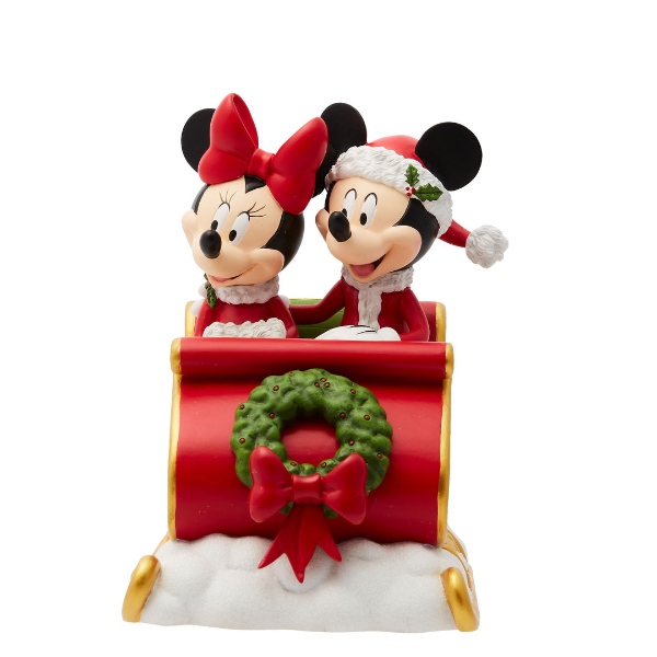 enesco エネスコ フィギュア ホリデー ミッキー ミニー ディズニー 6015327/srm_2