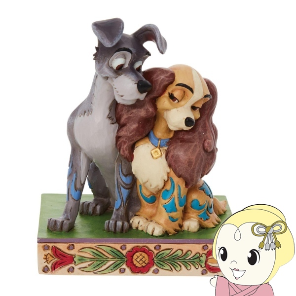 ディズニー・トラディション ディズニーフィギュア レディー トランプ Love わんわん物語 enesco エネスコ 　6010885/srm