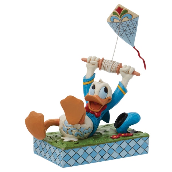 enesco エネスコ フィギュア ディズニー・トラディション ドナルドとカイト 90周年モデル 6014314/srm_1