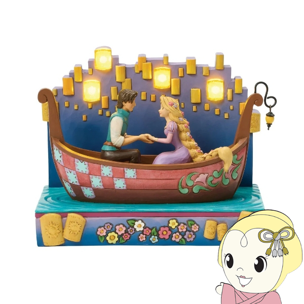 Disney（ディズニー） フィギュア ラプンツェルとフリン ボート with
