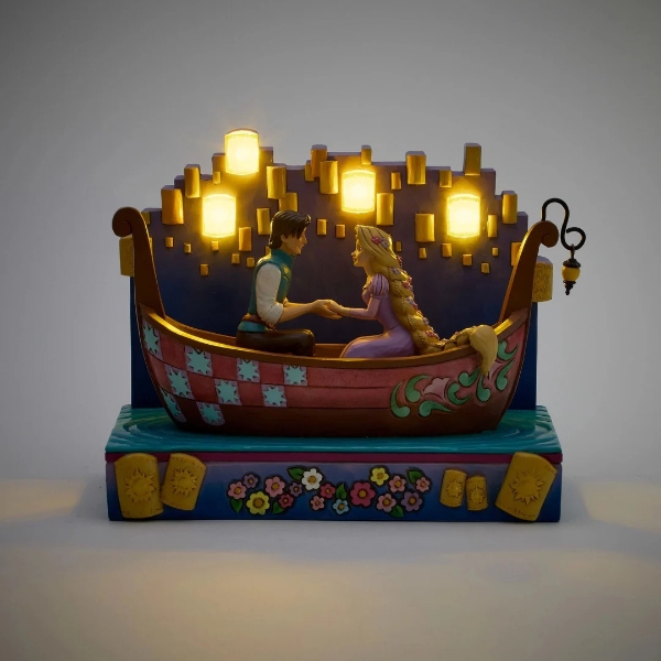 Disney（ディズニー） フィギュア ラプンツェルとフリン ボート with