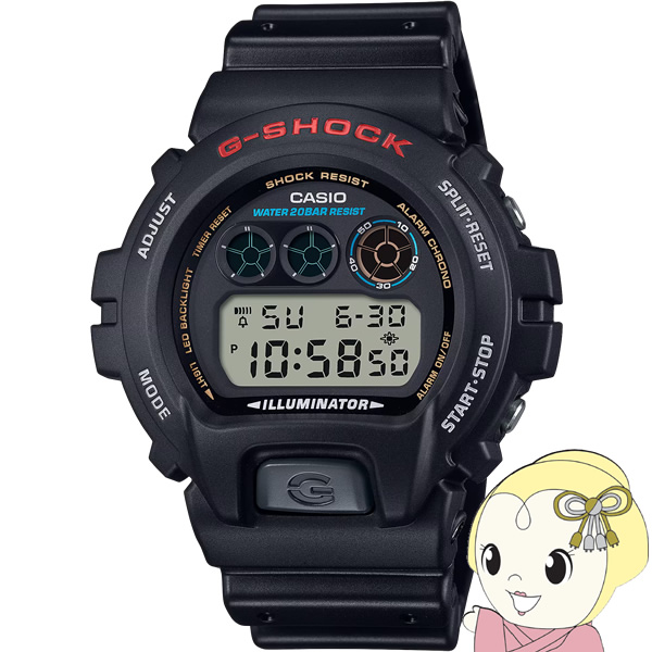 Yahoo! Yahoo!ショッピング(ヤフー ショッピング)カシオ CASIO G-SHOCK 6900シリーズ DW-6900U-1JF メンズ 電池式 デジタル ラウンド トリグラム ブラック/srm