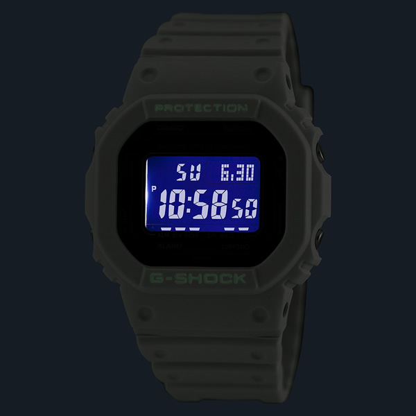 腕時計 CASIO カシオ G-SHOCK 5600シリーズ Bluetooth搭載 ホワイト DW-B5600SF-7JF/srm｜gioncard｜03