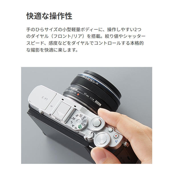 PEN E-P7 OLYMPUS ミラーレス一眼カメラ シルバー カメラ | ミラーレス