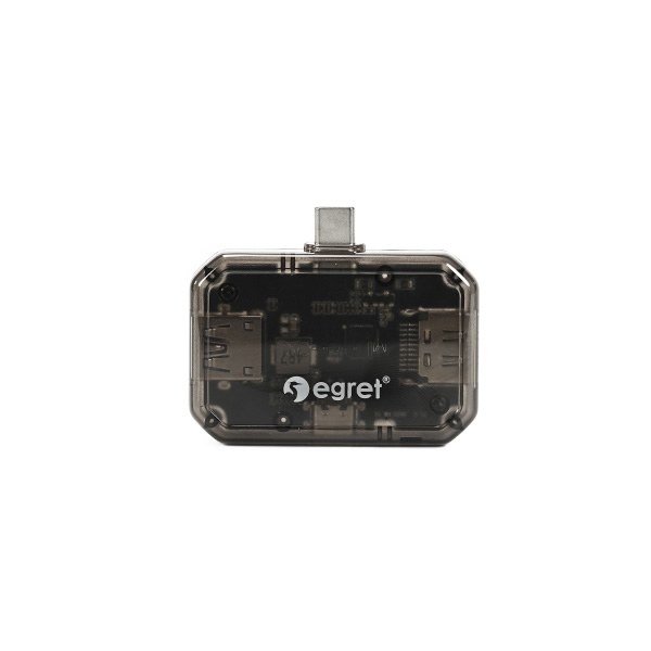 EGRET USB-Cミニドック 1to3 ブラック EH23-3C-K｜gioncard｜02