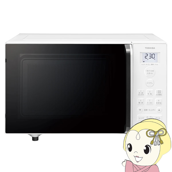 �I�[�u�������W ���� TOSHIBA 16L �z���C�g ER-20B-W/srm