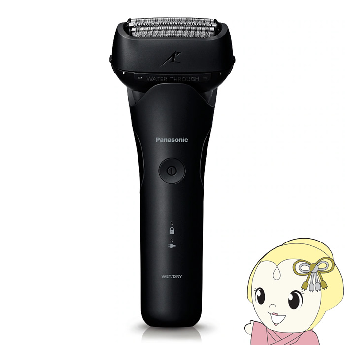メンズシェーバー Panasonic パナソニック LAMDASH3 ラムダッシュ3 3枚刃 黒 ES-L320W-K 充電式 ES-L320W-K/srm｜スーパーぎおん ヤフーショップ