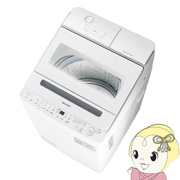 S@ yWݒu݁z SHARP V[v 10.0kg zCgn ES-SW10K-W