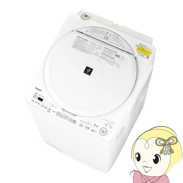 󊣑@ SHARP V[v 8.0kg zCg ES-TX8K-W/srm