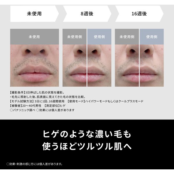パナソニック Panasonic 光エステ SMOOTHEPI（スムースエピ） パワー＆クール グレー ES-WG0B-H/srm | Panasonic | 02