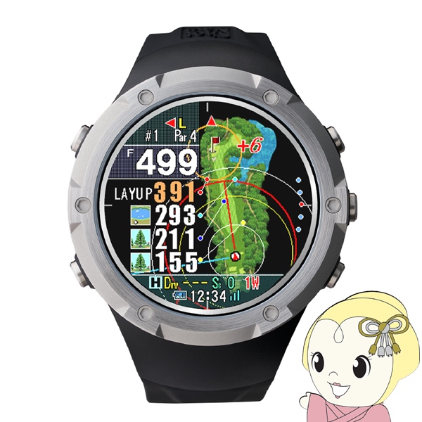 ショットナビ　EVOLVE　α ブラック　GOLF　GPS　Watch Evolve α 商品詳細ページ 【公式通販】Shot Navi ショットナビ