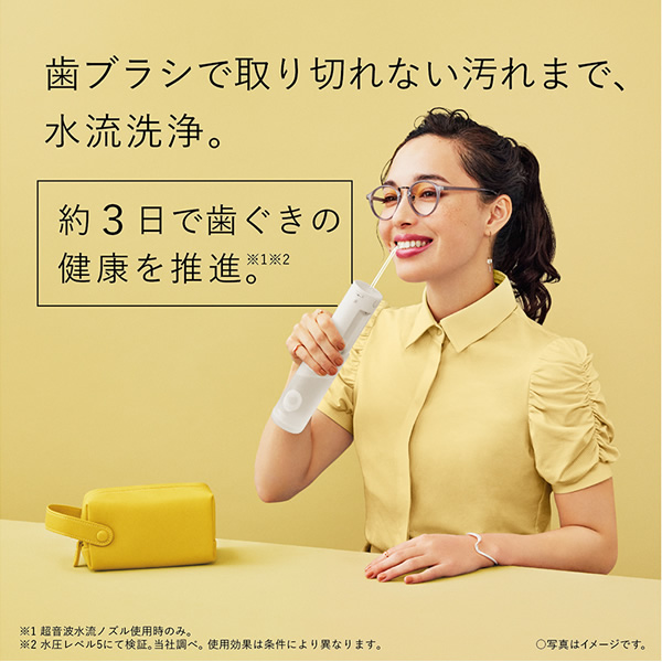 パナソニック 口腔洗浄器 ジェットウォッシャー ドルツ 超音波水流 