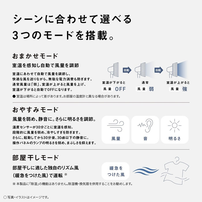 扇風機 Panasonic パナソニック リビング扇 DCモーター搭載 ホワイト F-C339C-W/srm | Panasonic | 05