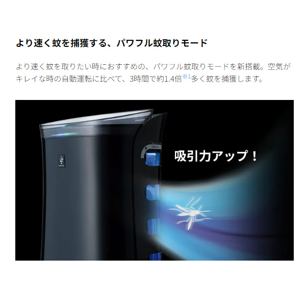 空気清浄機 SHARP シャープ プラズマクラスター7000搭載 23畳 ブラック