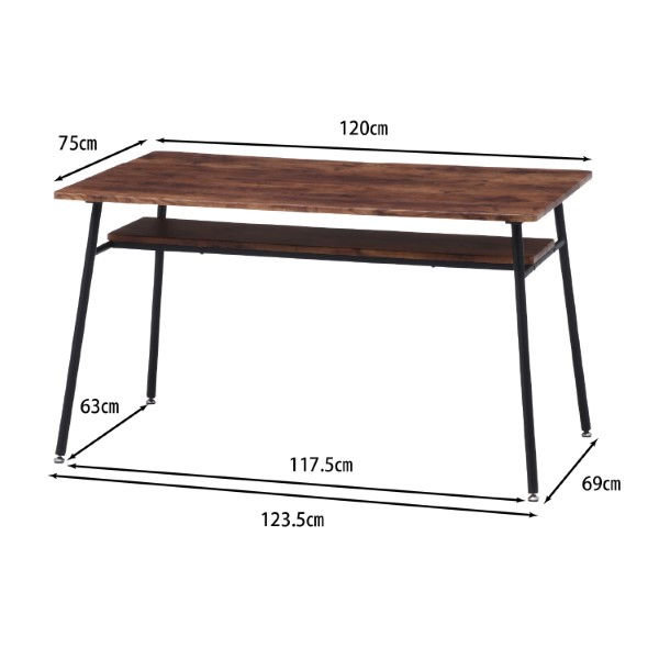 【説明書&予備部品付】東谷 バンビ ダイニングテーブル CLー786TNA 説明書&予備部品付】東谷 バンビ ダイニングテーブル CLー786TNA 説明書&