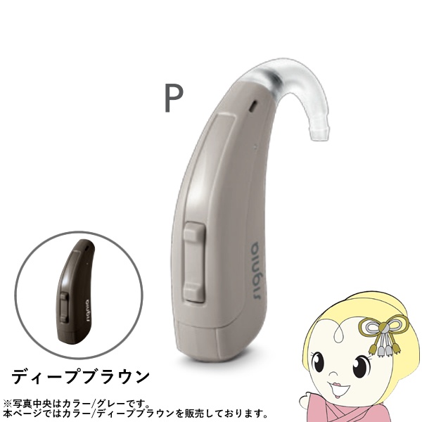 シグニア SIGNIA Fun P ファン P 補聴器 両耳兼用 耳掛け型デジタル 中度〜高度難聴用 ディープブラウン/srm｜gioncard