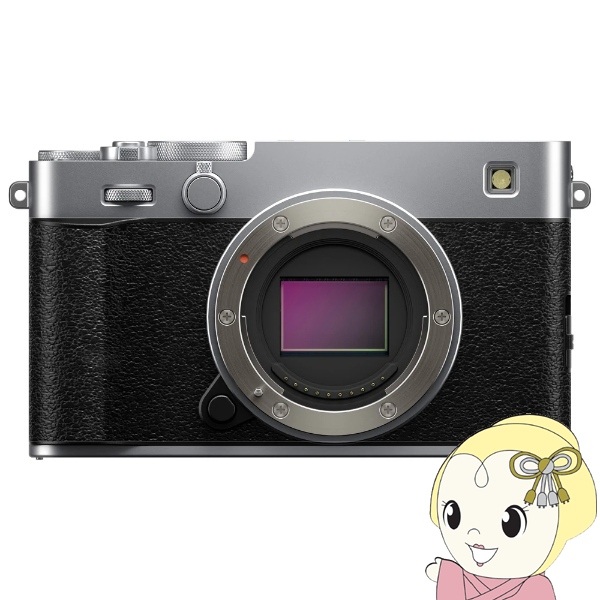 �~���[���X���J���� �x�m�t�C���� FUJIFILM X-E5 �V���o�[ �{�f�B APS-C�T�C�Y �~���[���X�J���� FX-E5-SJP ���{��E�p���/srm