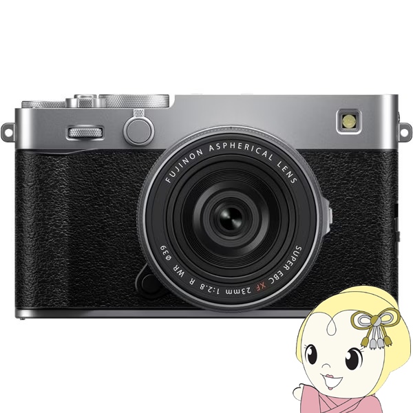 �~���[���X���J���� �x�m�t�C���� FUJIFILM X-E5 XF23mm �����Y�L�b�g �V���o�[ APS-C�T�C�Y �~���[���X�J���� FX-E5-BJP ���{��E�p���/srm
