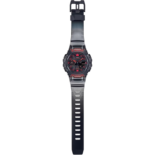 G-SHOCK GA-B001G-1AJF CASIO 腕時計 カシオ スケルトン ブラック 黒 赤 スマートフォンリンク メンズ 国内正規品 国内モデル/srm｜gioncard｜02