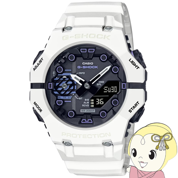 腕時計 CASIO カシオ G-SHOCK GA-B001シリーズ モバイルリンク アプリ連携 ホワイト GA-B001SF-7AJF/srm｜gioncard