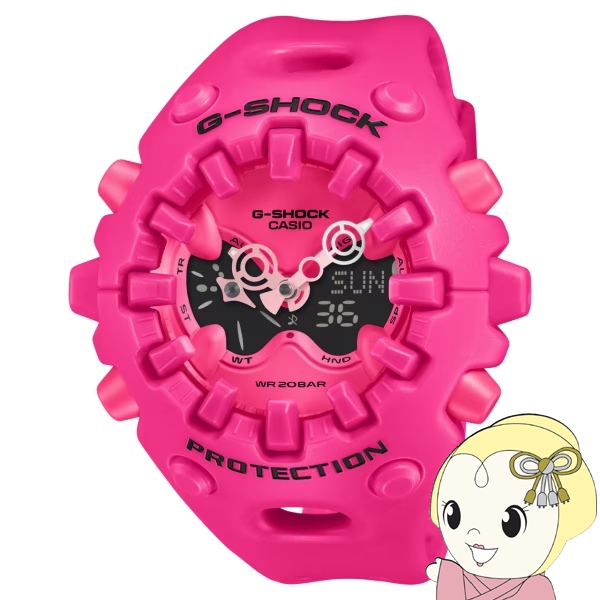 �r���v G-SHOCK GA-V01 �s���N GA-V01-4AJF �����Y �d�r�� �A�i�f�W �����o���h ���]�t�� �������K�i �J�V�I/srm