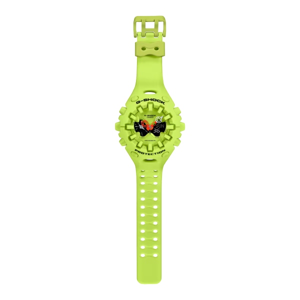 G-SHOCK 蛍光イエロー GA-V01 G-SHOCK 腕時計 GA-V01 ネオンイエロー GA-V01-9AJF メンズ 電池式
