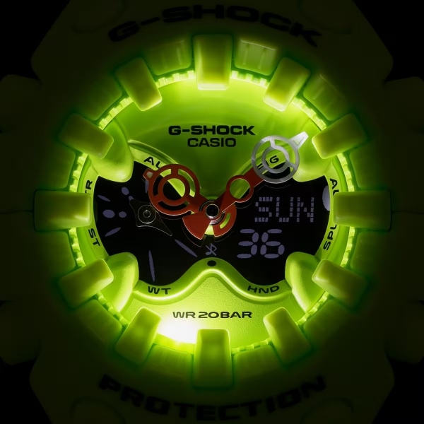 G-SHOCK 腕時計 GA-V01 ネオンイエロー GA-V01-9AJF メンズ 電池式