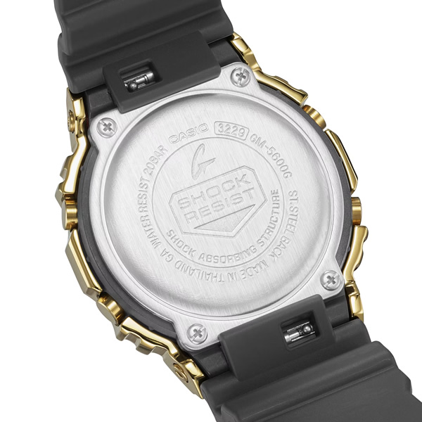 G-SHOCK GM-5600G-9JF CASIO カシオ 腕時計 メタルカバード 黒 ゴールド メンズ 腕時計 国内正規品 国内モデル デジタル/srm｜gioncard｜06