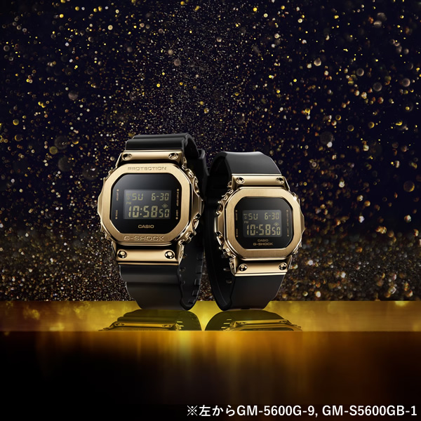 G-SHOCK GM-5600G-9JF CASIO カシオ 腕時計 メタルカバード 黒 ゴールド メンズ 腕時計 国内正規品 国内モデル デジタル/srm｜gioncard｜09