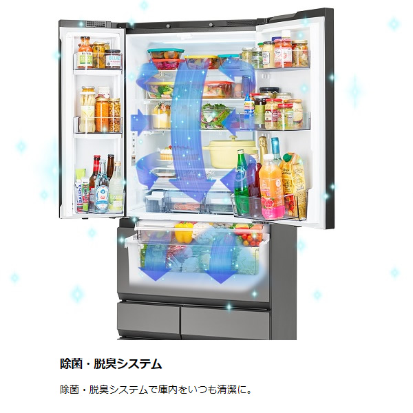 vegeta 冷蔵庫 【標準設置費込】 東芝 TOSHIBA 543L 6ドア VEGETA XFS