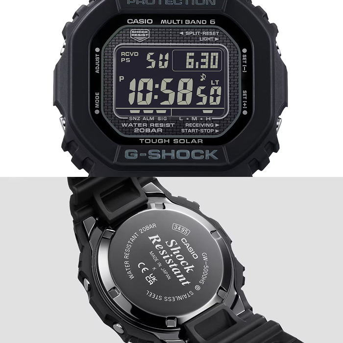 G-SHOCK カシオ CASIO ジーショック 腕時計 20気圧防水 ソーラー電波