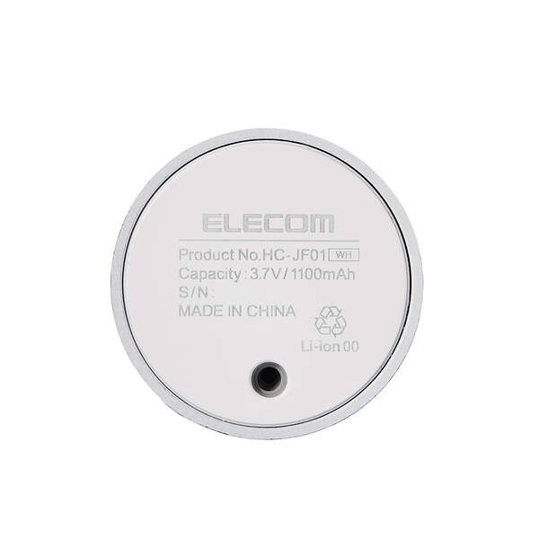 口腔洗浄器 エレコム ELECOM DENTNICS デンタルウォッシャー タンクレス 充電式 4モード IPX7 ホワイト HC-JF01WH/srmの画像