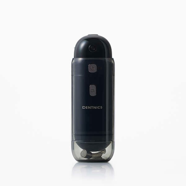 口腔洗浄器 エレコム デンタルウォッシャー DENTNICS 収納タンク 伸縮タイプ UV除菌機能 4モード IPX7 ブラック ELECOM HC-JF02BK/srmの画像