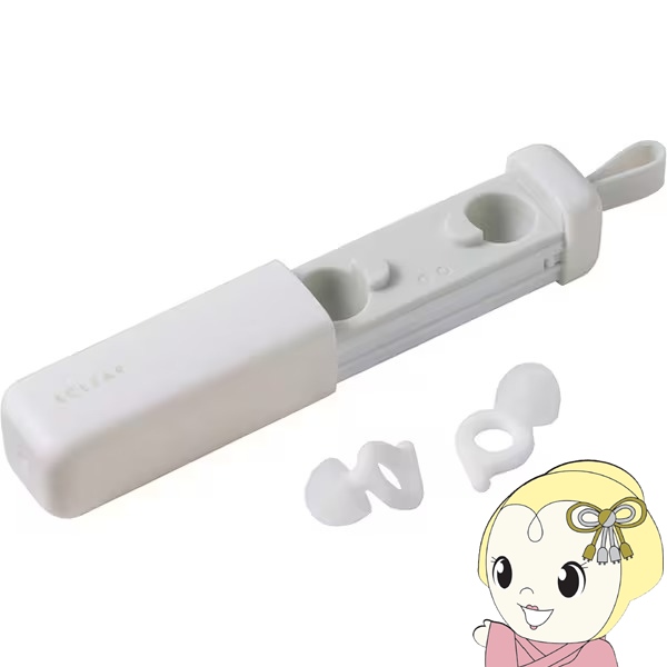 �G���R�� �����p���� ECLEAR Earplug �z���C�g HCSL-EP01WH ���� �C���[�v���O �Չ� ���� ���� �W�� ���K�ȑ�����