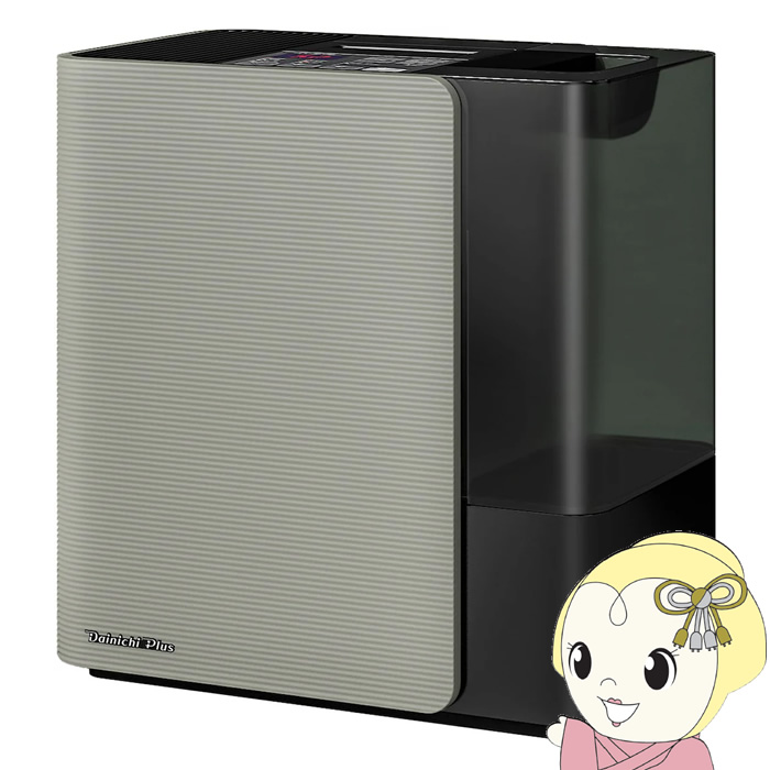 在庫あり　加湿器 ダイニチ ハイブリッド式 温風気化式 プレハブ洋室33畳 木造20畳 モスグレー HD-LX1225-H 大容量 お手入れ簡単 ダイニチ（Dainichi） 加湿器 ハイブリッド式 温風気化式 プレハブ洋室