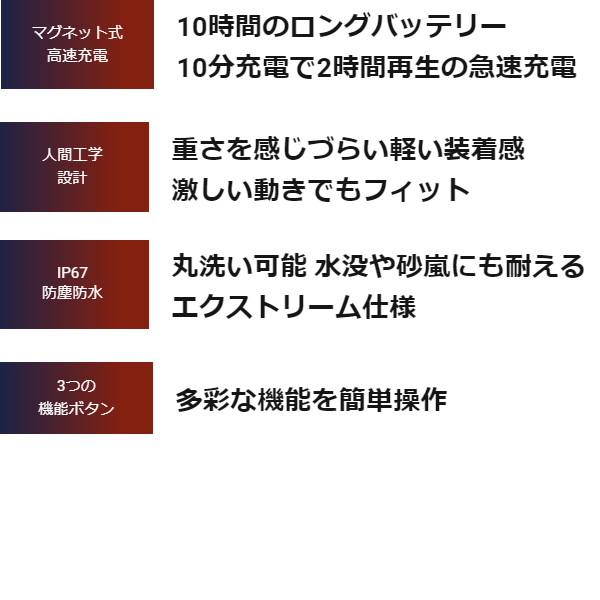 イヤホン 骨伝導 軽量 オープンイヤー ながら聞き ノイズキャンセリング Bluetooth ブラック HAYLOU ハイロー HL-BC01BK/srm | HAYLOU | 03