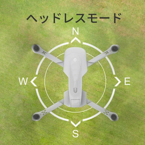HOLY STONE ドローン GPS搭載 折り畳み式 4Kカメラ付 グレー HS175 高