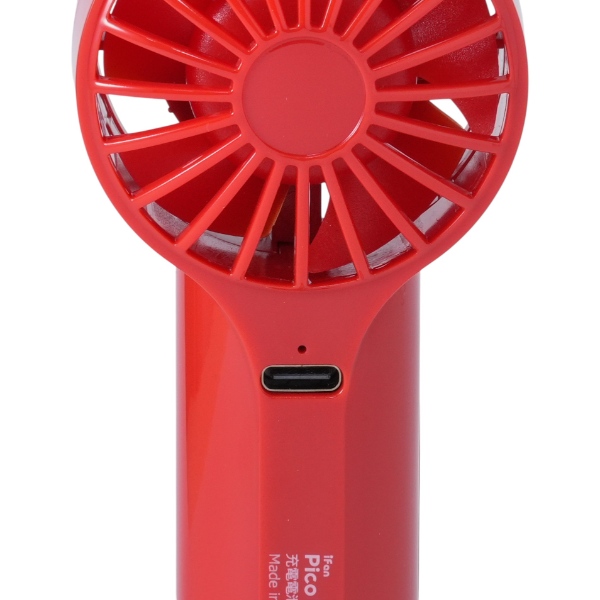 who 赤いコーン型扇風機 ELAiCE（エレス） ハンディファン iFan Pico Freeze 26 アイファン