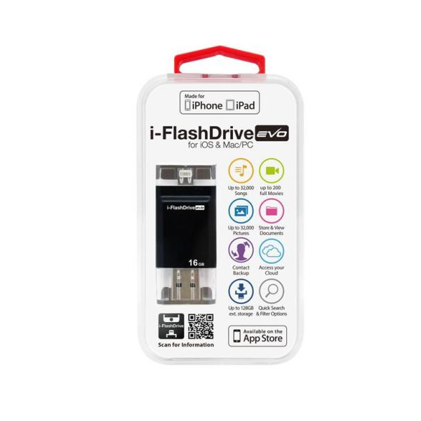LightningUSBメモリー 【メーカー直送】Photofast i-FlashDrive EVO for iOS＆Mac/PC Apple社認定 LightningUSBメモリー 16GB IFDEVO16GB/srm｜gioncard｜02