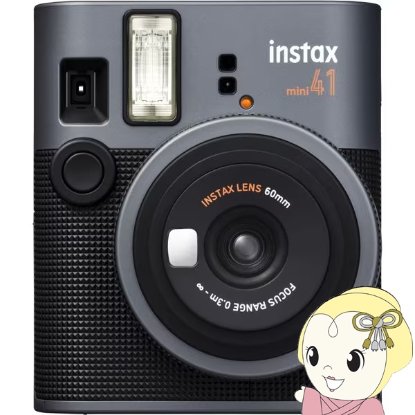 富士フイルム instax mini 41 チェキ ブラック【未開封】 チェキ” INSTAX mini 41 | フジフイルムモール