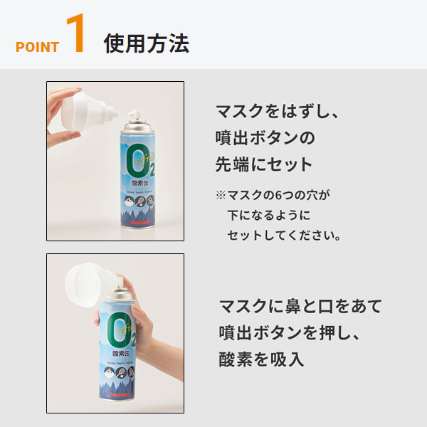 イワタニ リフレッシュ酸素缶 携帯酸素スプレー IRS-1｜gioncard｜03